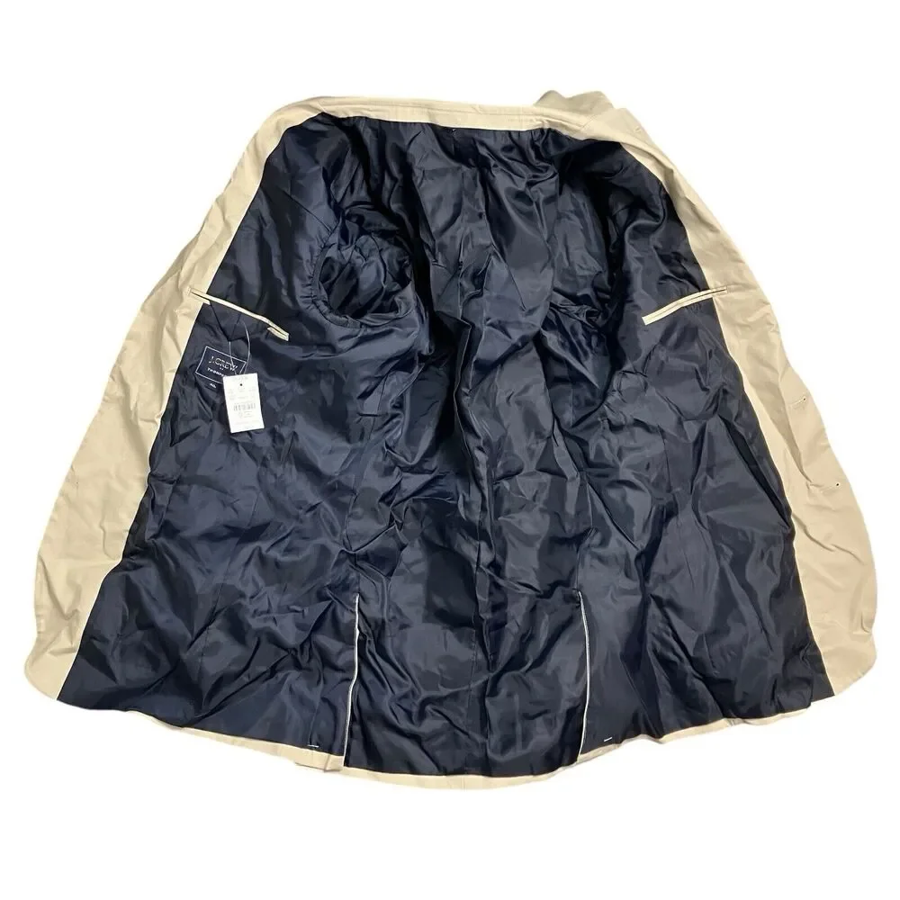 J Crew Men's 40L‎ Thompson Stretch Suit Jacket Stretch Chino Chic Preppy BA491